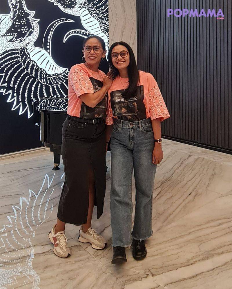 Para pemain Film Women from Rote Island, saat media visit IDN Media, Kamis (15/2/2024) - Popmama.com/Rahayu LS